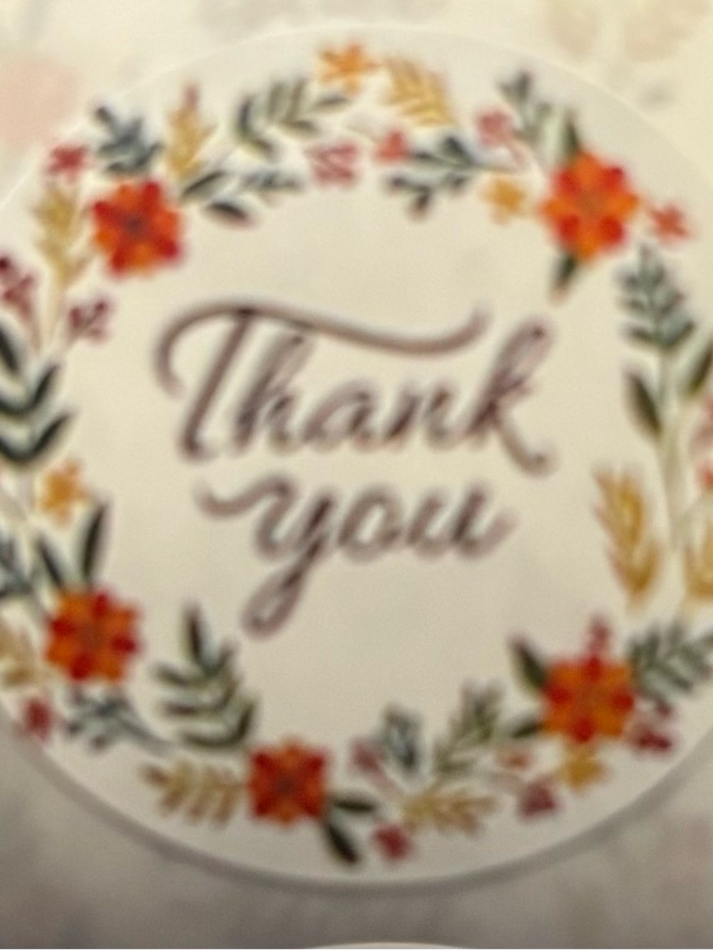 500 Roll Thank You Stickers - Picture 3 of 3